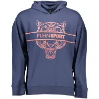 Plein sport Tiger grafisk hoodie sweatshirt