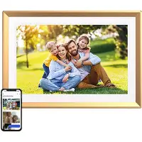 Arzopa D10 guld – 10,1" digital fotoram med pekskärm och WiFi
