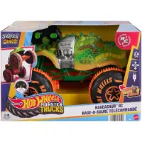 Hot Wheels Hajar Vsdinosaurier Monster Truck Radiostyrd Bil