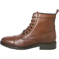 Jack & Jones Boots med snörning 'JFWWENTWORTH' konjak