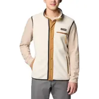 Columbia - Varumärken - Helvetia II Vest Chalk för Unisex - Storlek XL - Beige