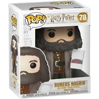 Funko POP! Harry Potter Super Sized Movies Hagrid Med Tårta-figur 14 Cm