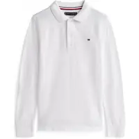 Tommy Hilfiger T-shirt 'Essential Regular Fit Long Sleeve' marinblå / röd / vit