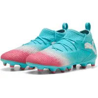 Puma Future 8 Match FG/AG Re-charge - Blå/White/Sunset Pink Barn, storlek 32