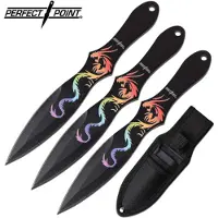 Master cutlery Perfect Point Throwing Knife Set 165mm 3pcs Set