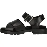 Clarks Orinoco Cross Svarta Läder Sandaler