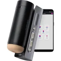 Lovense Solace Pro - App-styrd masturbator för män (svart)