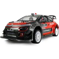 Amewi Hyper Go Citroen C3 WRC Rallye Borstlös motor 1:7 RC modellbil Elektrisk Rally Fyrhjulsdrift (4WD) RtR 2,4 GHz inkl. batteri & laddare, Med ljudfunktion,