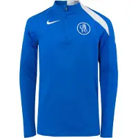 Nike Chelsea Träningströja Dri-FIT Strike Drill 3rd - Blå/Fält Silver Barn - , storlek M: 137-147 cm