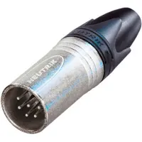 Neutrik NC6MXX XLR-kontakter Kontakt hane rak Antal poler: 6 Silver 1 st