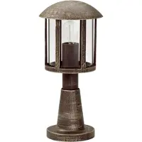 Albert Pollare MADS, Brun / mässing, Aluminium / grå / zink, Modern, Utomhuslampa