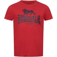 Lonsdale T-shirt marinblå / röd