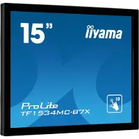 Iiyama ProLite TF1534MC-B7X LED-skärm 38.1 cm (15 tum) EEK E (A - G);1024 x 768 pixelXGA8 msDisplayPort, HDMI, VGATN LED