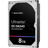 Western Digital WD Ultrastar DC HA340 WUS721208BLE6L4 - Hårddisk - datacenter - 8 TB - inbyggd - 3.5 - SATA 6Gb/s - 7200 rpm - buffert: 256 MB