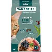 Sanabelle Outdoor med anka och blåbär kattfoder