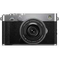 Fujifilm X-E5 systemkamera + XF23 mm F2.8 objektiv, silver