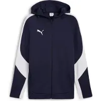 Puma Luvtröja teamEVOSTRIPE - Marinblå/Silver/White, storlek Small