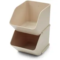 Liewood Skrivbordsbehållare - Rosmarin - 2-pack - Sandy - - One Size - Förvaring