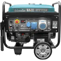 Könner&Sohnen KÖNNER &amp SÖHNEN BENZIN-GENERATORSÆT/GENERATOR 9.0KW 230V KS 12-1E ATSR