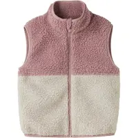 Name it Väst 'NMFMALL' gammalrosa / off-white