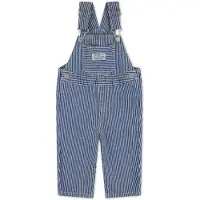 Levi's Hängselbyxor - Järnväg Stripe - Yucatán - - 6 mån - Hängselbyxor