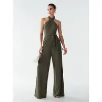 BWLDR Jumpsuit 'AMBER' oliv