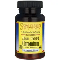 Swanson Health , Albion Chromium, 200 mcg, 180 Kapslar