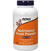 Now , Nutritionellt jäst pulver, 10 oz (284 g)