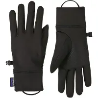 Patagonia - Skidhandskar - R1 Daily Gloves Black för Unisex - Storlek S - Svart