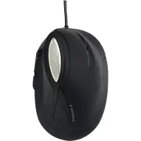 Gembird MUS-ERGO-03 Ergonomisk mus Sladd Optisk Grå 6 Knappar 800 dpi, 1600 dpi, 2400 dpi, 3200 dpi