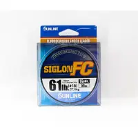 Sunline Fluorocarbon Leader Siglon FC 100% 50m 61lb Diameter 0,7mm (2040) ren
