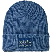 Patagonia - Mössor/tubhalsdukar barn - K's Logo Beanie Strata Stencil: Barnacle Blue för Unisex - Blå