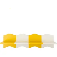 Bloomingville MINI Bubbi hylla, gul, MDF