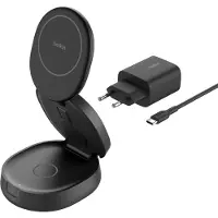 Belkin Induktionsladdare 3-i-1 - - BoostCharge - Fällbar - MagSafe - 15W - Svart