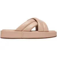 Clarks Alda Glide Ljusrosa Lea Sandaler