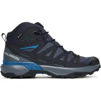 Salomon - Vandringsskor herr - X Ultra 360 Mid GTX M Blue Nights/Dark Navy för Unisex - Storlek 46 2/3 - Blå