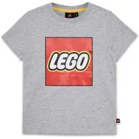 Lego Wear T-shirt - LWTano 631 - Grey Melange m. Logo - - 12 år (152) - T-shirt