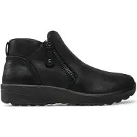 SKECHERS för kvinnor. 158952 Lovely Vibe Fall ankelstövlar svart (40), Karta, 1 till 3 cm, Zip, Casual
