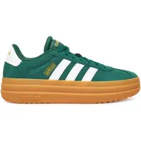 Adidas Låg sneaker 'VL Court Bold' guld / smaragd / vit