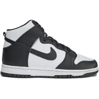 Nike Hög sneaker 'Dunk Hi Retro' svart / vit