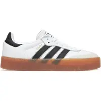 Adidas Originals Låg sneaker 'Samba' sand / svart / vit