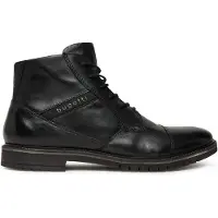 Bugatti Boots med snörning svart