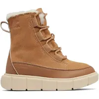 Sorel Vinterkängor - Explorer III - Tawny Buff/Blekt Keramik - - 27 - Vinterkängor