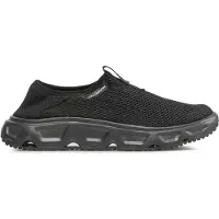 Salomon - Trailskor - Reelax Moc 6.0 Black/Black/Alloy för Unisex - Storlek 40 2/3 - Svart