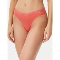 Calvin Klein Low Rise Thong Micro Stretch With Lace