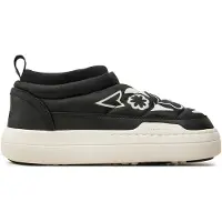 Moon boot - Tofflor dam - Park Soft Flower Black/White för Unisex - Storlek 37 - Svart
