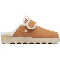Sorel Women's Viibe Clog Suede Cozy Tawny Buff