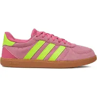 Adidas Låg sneaker 'Breaknet Sleek' neongrön / eosin / mörkrosa