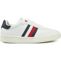 Tommy Hilfiger Flag Contrast Heel Trainers