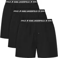 Karl Lagerfeld Boxershorts svart / vit